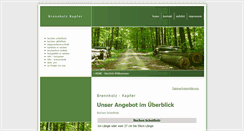 Desktop Screenshot of brennholz-kapfer.de